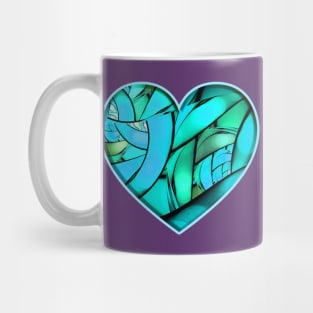 Heart of the Soul Abstract Artwork Mug